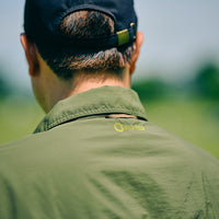RECYCLED NYLON ORIGINAL S/S SHIRT カーキ