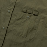 RECYCLED NYLON ORIGINAL S/S SHIRT カーキ
