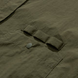 RECYCLED NYLON ORIGINAL S/S SHIRT カーキ