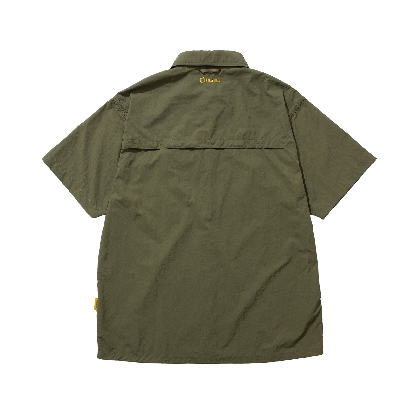 RECYCLED NYLON ORIGINAL S/S SHIRT カーキ