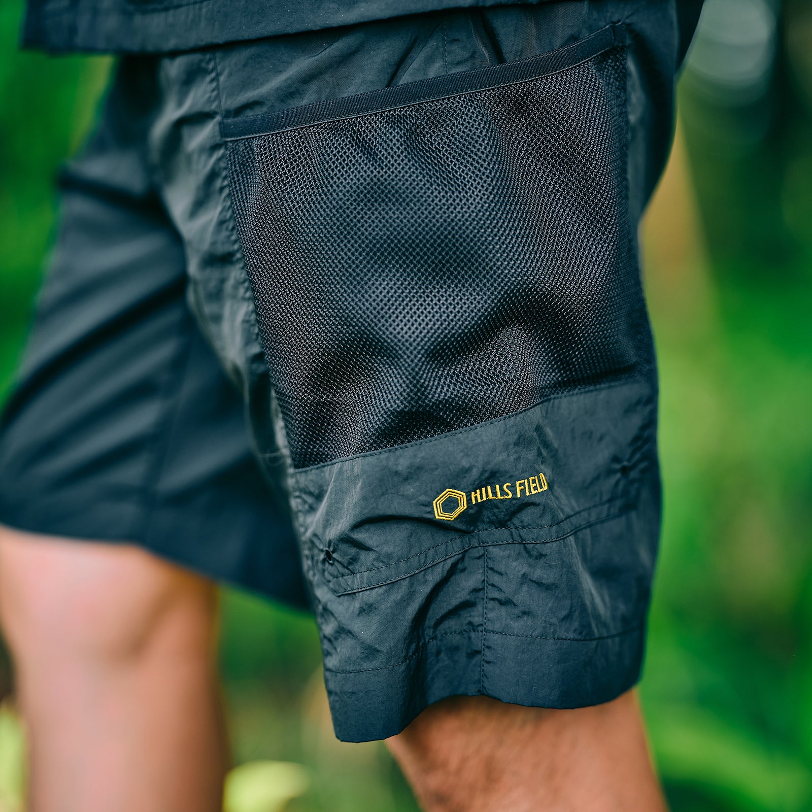 RECYCLED NYLON ORIGINAL SHORTS ブラック