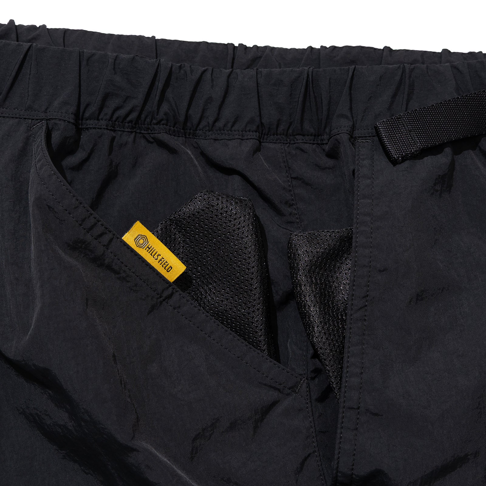 RECYCLED NYLON ORIGINAL SHORTS ブラック