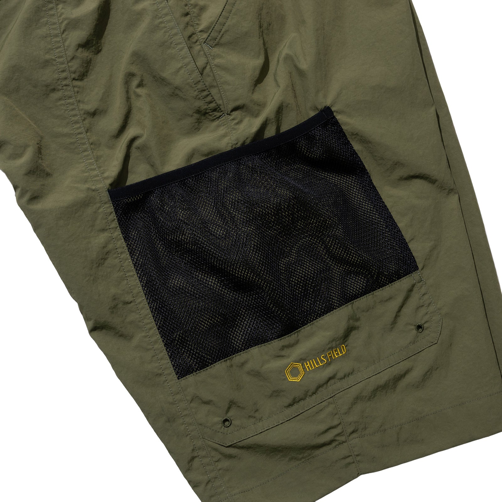 RECYCLED NYLON ORIGINAL SHORTS カーキ