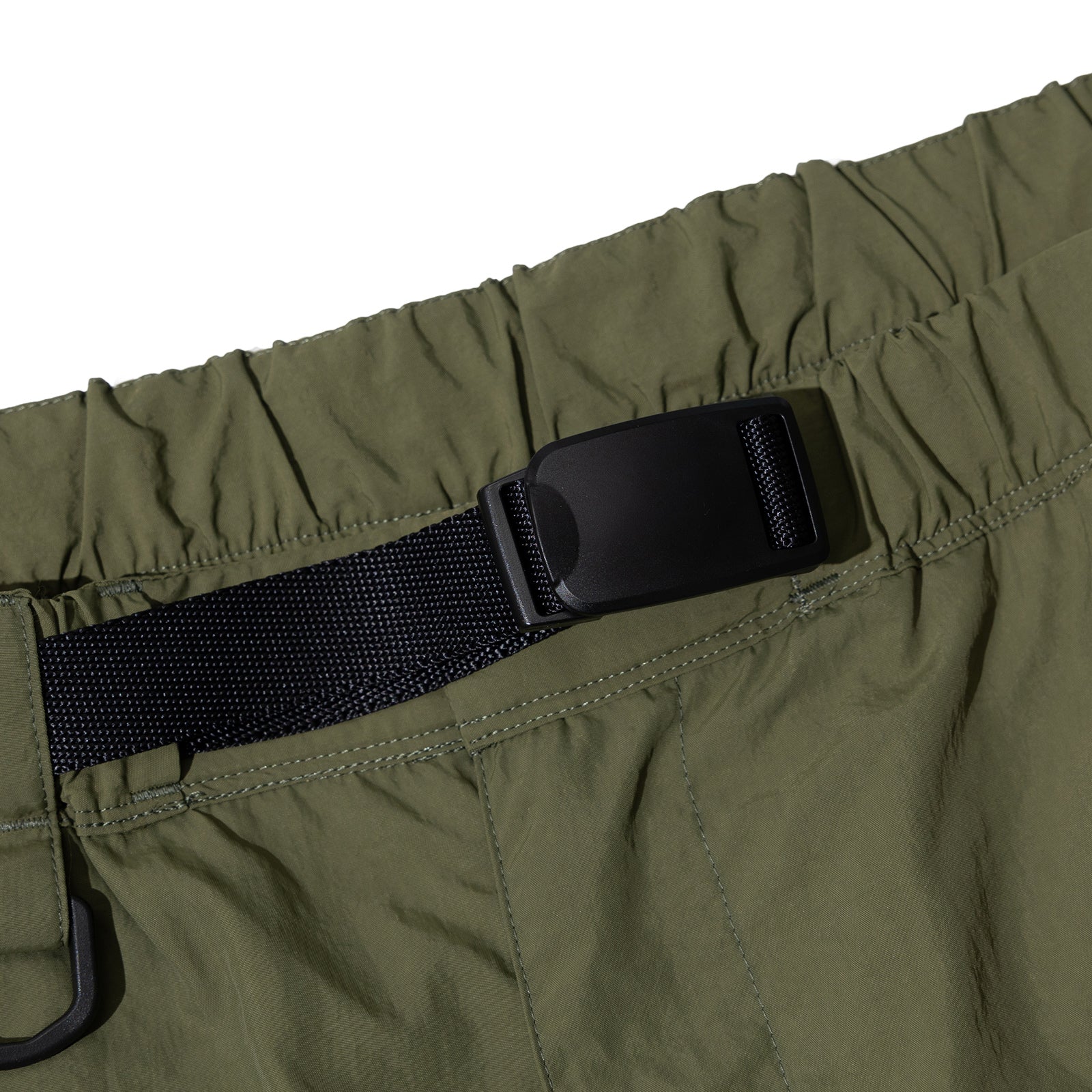 RECYCLED NYLON ORIGINAL SHORTS カーキ