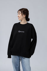 HILLSFIELD Logo Sweatshirt ロゴトレーナー ブラック