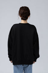 HILLSFIELD Logo Sweatshirt ロゴトレーナー ブラック