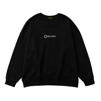 HILLSFIELD Logo Sweatshirt ロゴトレーナー ブラック