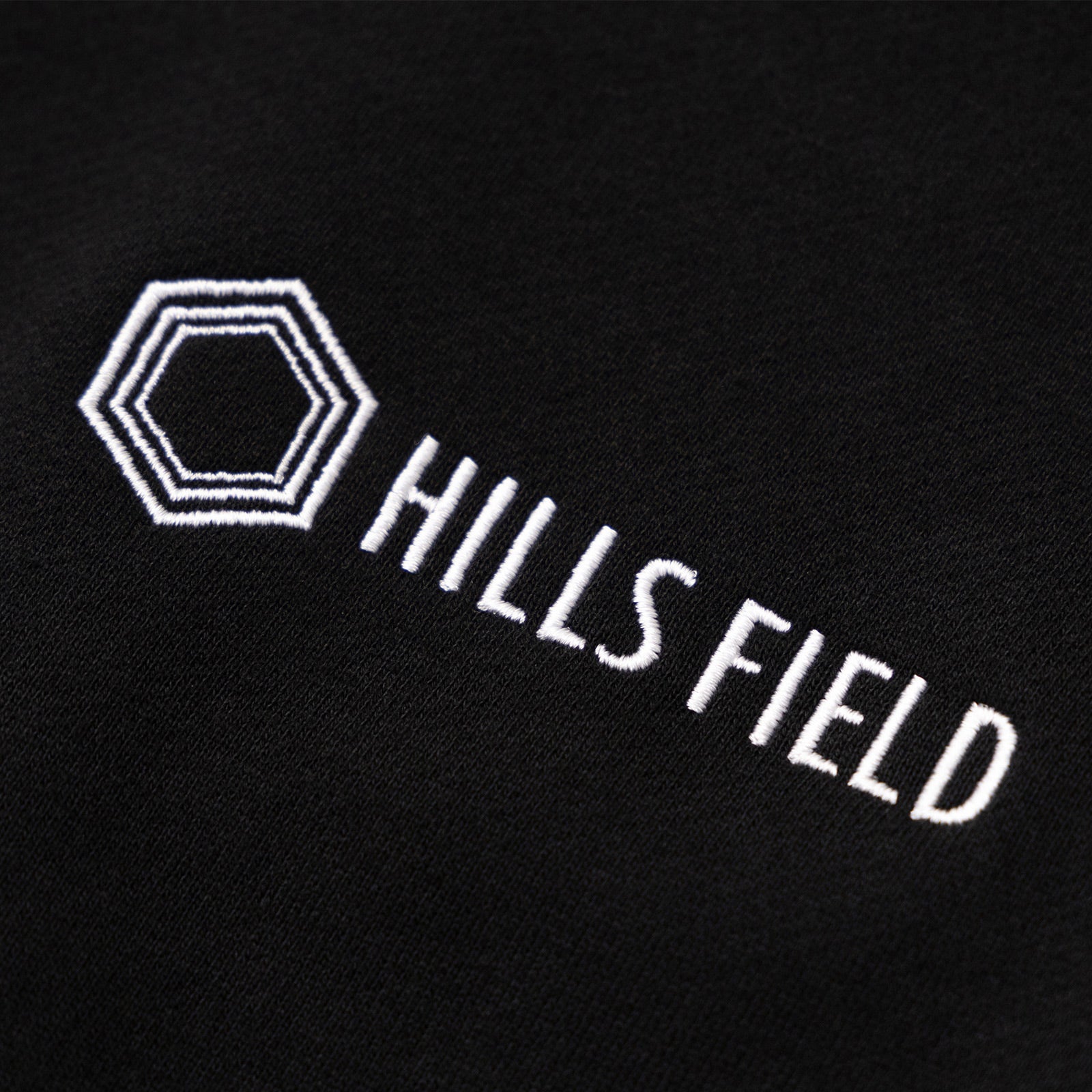 HILLSFIELD Logo Sweatshirt ロゴトレーナー ブラック