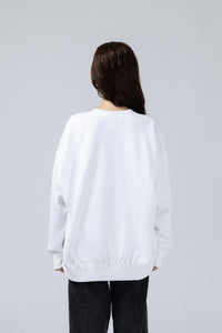 HILLS FIELD LOGO Sweatshirt ロゴトレーナー ホワイト