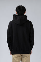 HILLS FIELD LOGO HOODIE ロゴフーディ ブラック