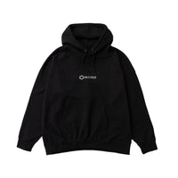 HILLS FIELD LOGO HOODIE ロゴフーディ ブラック