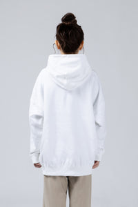 HILLS FIELD LOGO HOODIE ロゴフーディ ホワイト