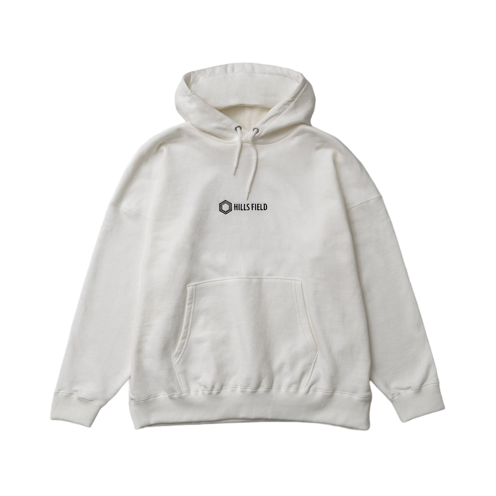 HELLOID フーディ Lサイズ ホワイト HILLS FIELD LOGO HOODIE ロゴフーディ ホワイト