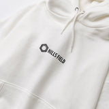 HILLS FIELD LOGO HOODIE ロゴフーディ ホワイト