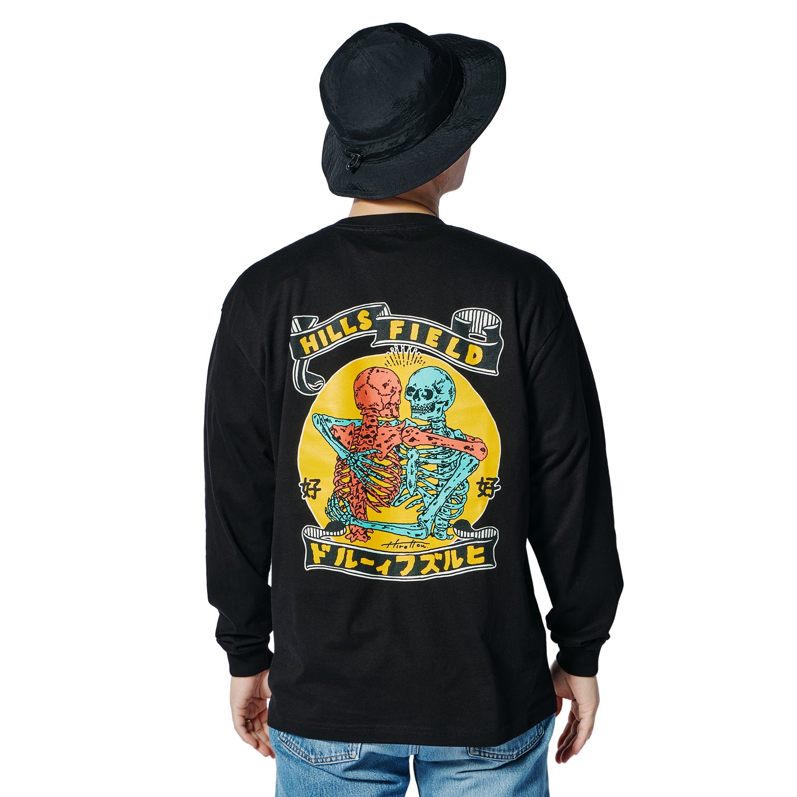 SUKISUKI L/S T-shirt  すきすきロングTシャツ ブラック