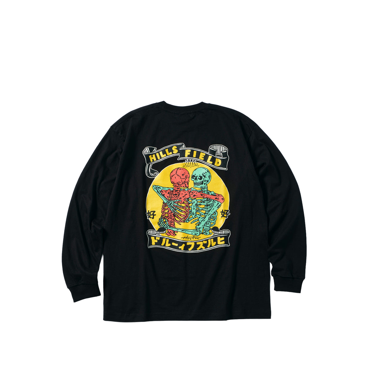 SUKISUKI L/S T-shirt  すきすきロングTシャツ ブラック