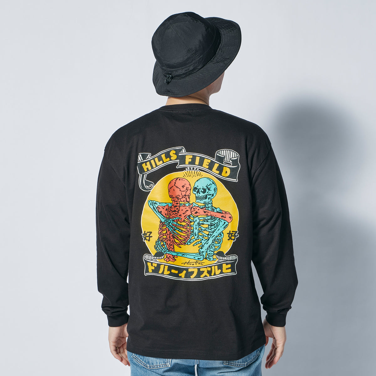 SUKISUKI L/S T-shirt  すきすきロングTシャツ ブラック