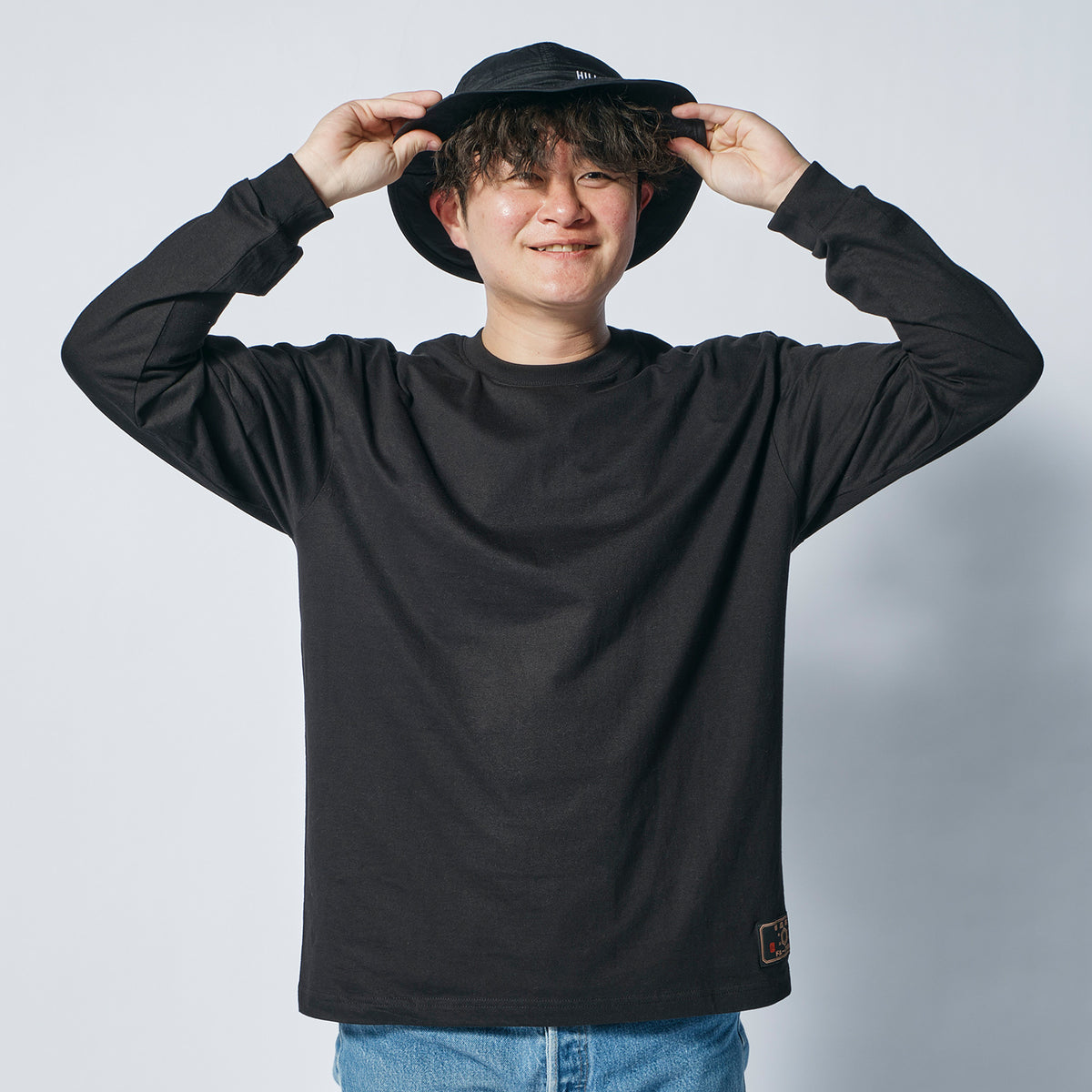 SUKISUKI L/S T-shirt  すきすきロングTシャツ ブラック
