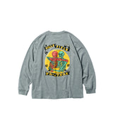 SUKISUKI L/S T-shirt  すきすきロングTシャツ ヘザーグレー
