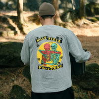 SUKISUKI L/S T-shirt  すきすきロングTシャツ ヘザーグレー