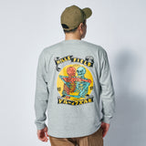 SUKISUKI L/S T-shirt  すきすきロングTシャツ ヘザーグレー