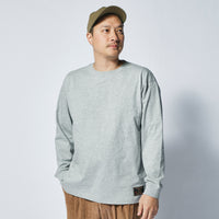 SUKISUKI L/S T-shirt  すきすきロングTシャツ ヘザーグレー