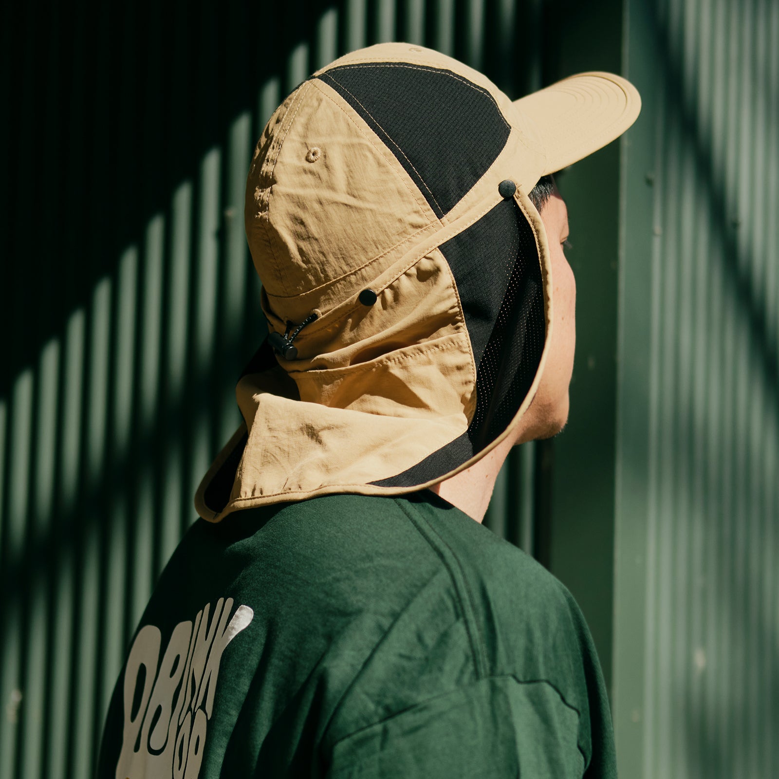 SUNSHADE PACKABLE MESH CAP ベージュ