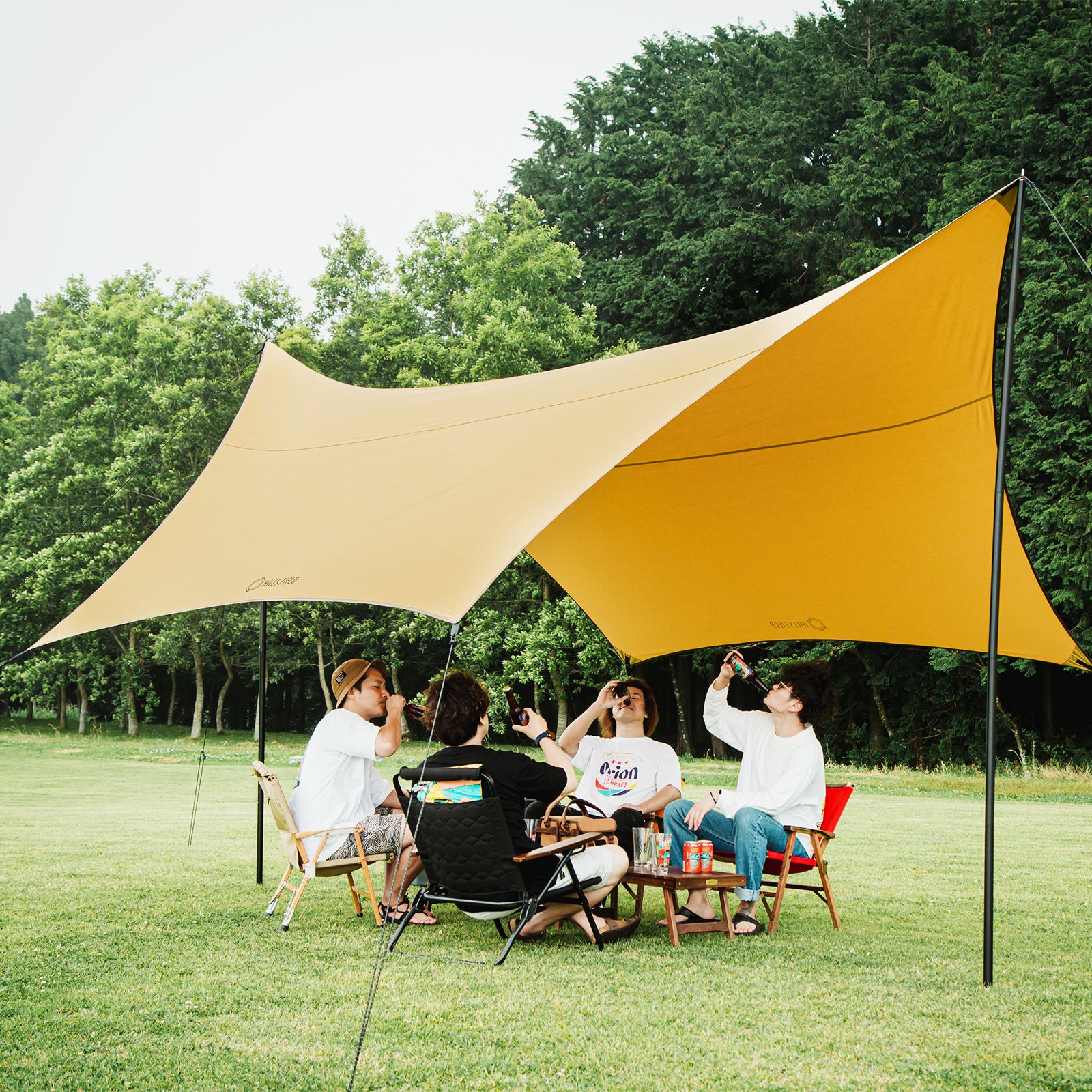 THE FIRST TARP 500 ザ・ファーストタープ TC素材 4300x5000mm