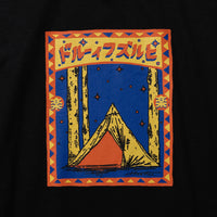 TOMOSHIBI BIG TOP T-SHIRT ブラック