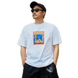 TOMOSHIBI BIG TOP T-SHIRT ホワイト