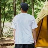 TOMOSHIBI BIG TOP T-SHIRT ホワイト