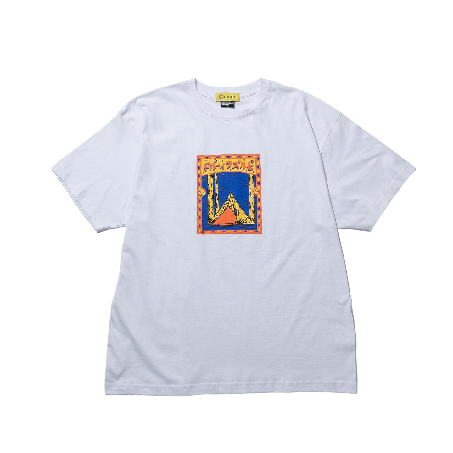 TOMOSHIBI BIG TOP T-SHIRT ホワイト