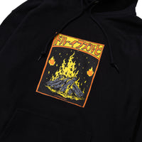 TOMOSHIBI TAKIBI HOODIE ブラック