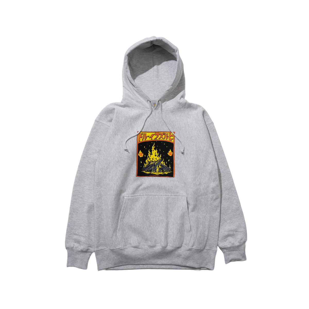 TOMOSHIBI TAKIBI HOODIE アッシュ
