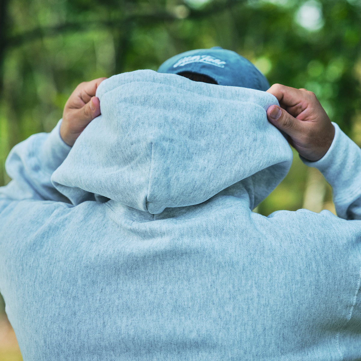 TOMOSHIBI TAKIBI HOODIE アッシュ