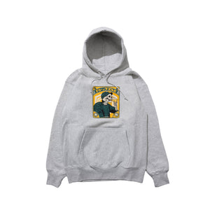 TOMOSHIBI YAMATO HOODIE アッシュ