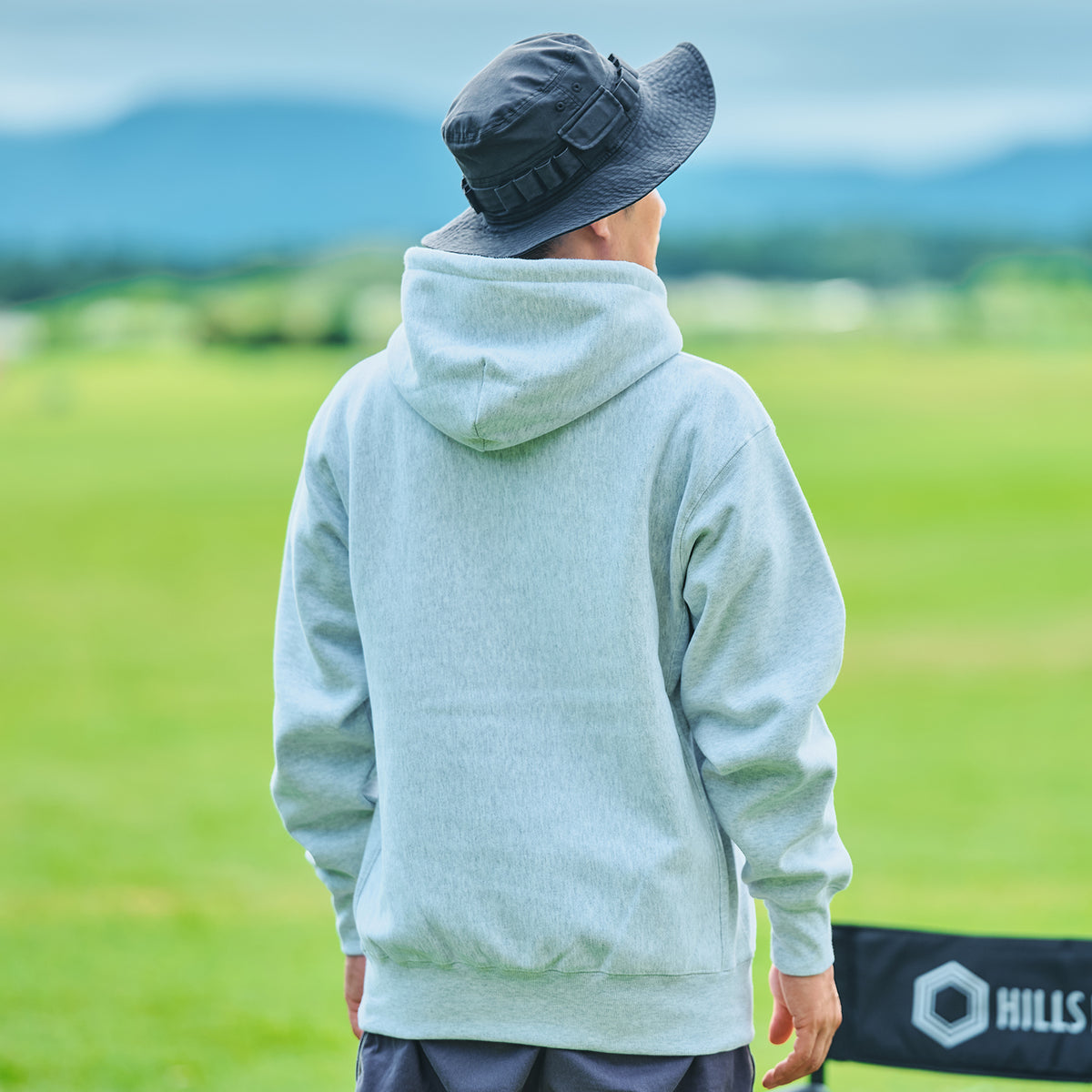 TOMOSHIBI YAMATO HOODIE アッシュ