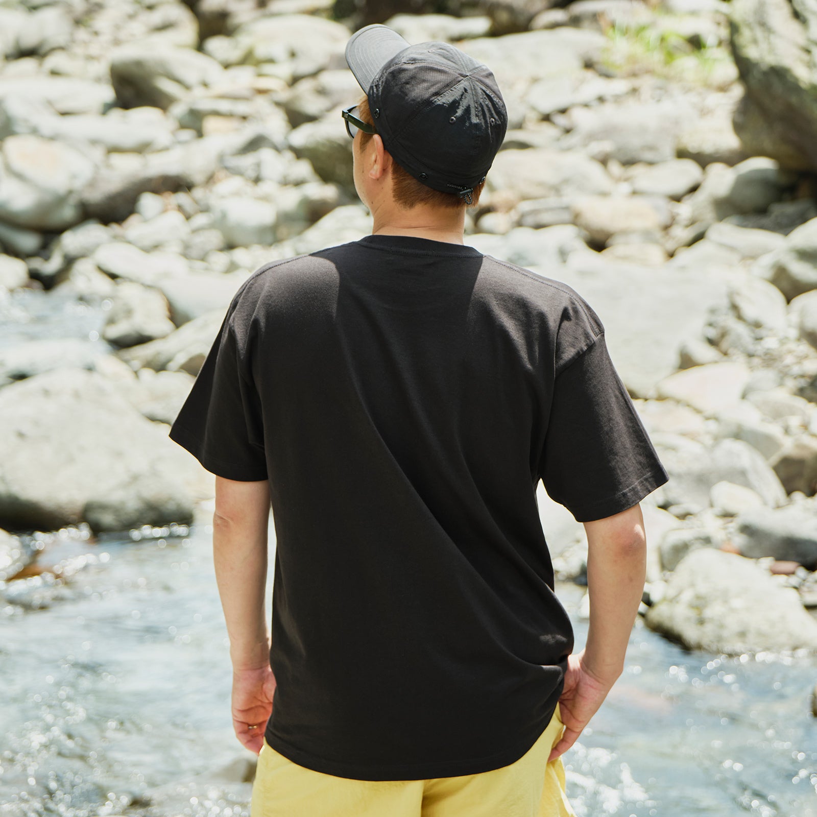 TOMOSHIBI YAMATO T-SHIRT ブラック