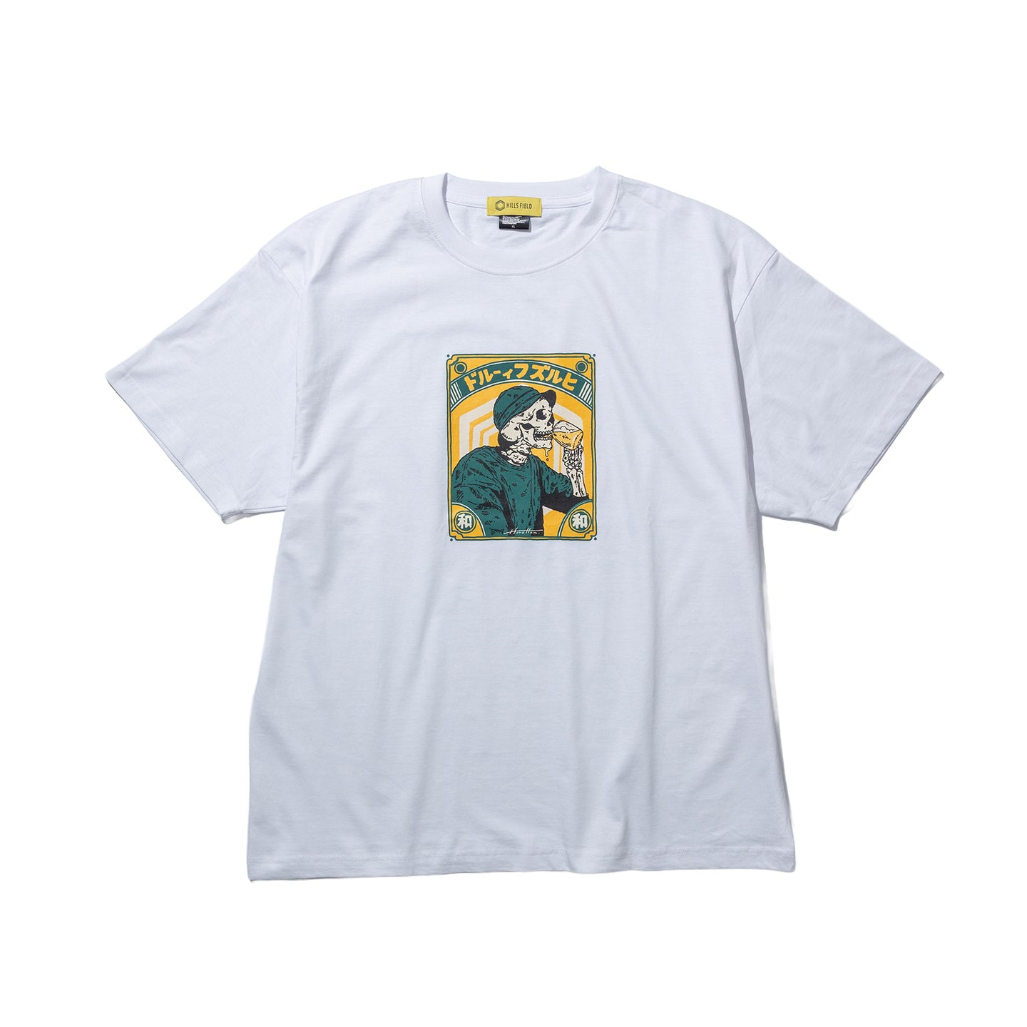 TOMOSHIBI YAMATO T-SHIRT ホワイト